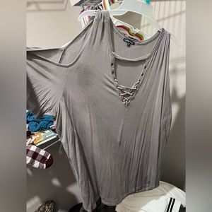 Cold shoulder top
